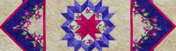 Flamboyant Fuchsias Quilt